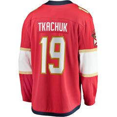 Matthew Tkachuk Florida Panthers Fanatics Home Breakaway Player Jersey Red