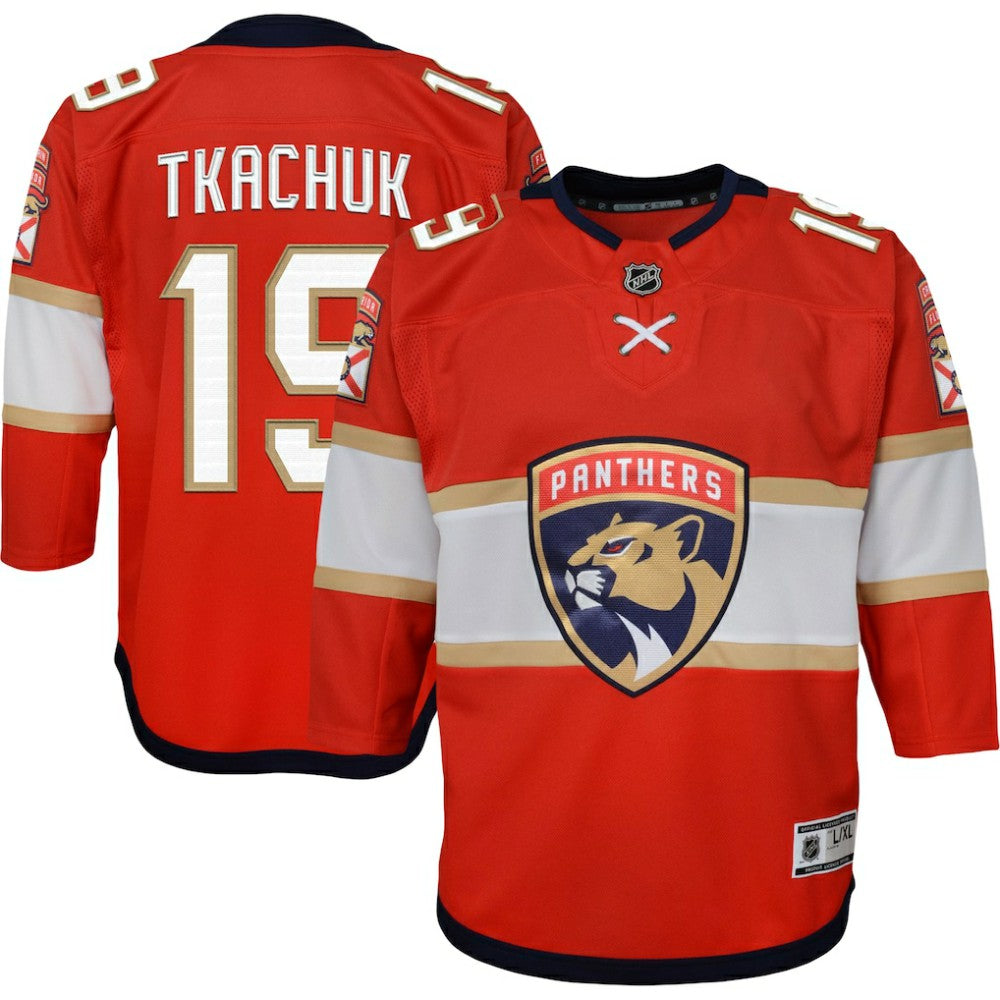 Matthew Tkachuk Florida Panthers Youth Home Premier Player Jersey Red