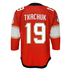 Matthew Tkachuk Florida Panthers Youth Home Premier Player Jersey Red