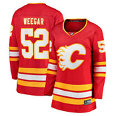 MacKenzie Weegar Calgary Flames Fanatics Women's Home Breakaway Player Jersey Red