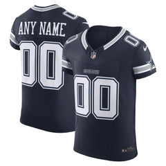 Dallas Cowboys Vapor F.U.S.E. Elite Custom Jersey - Navy
