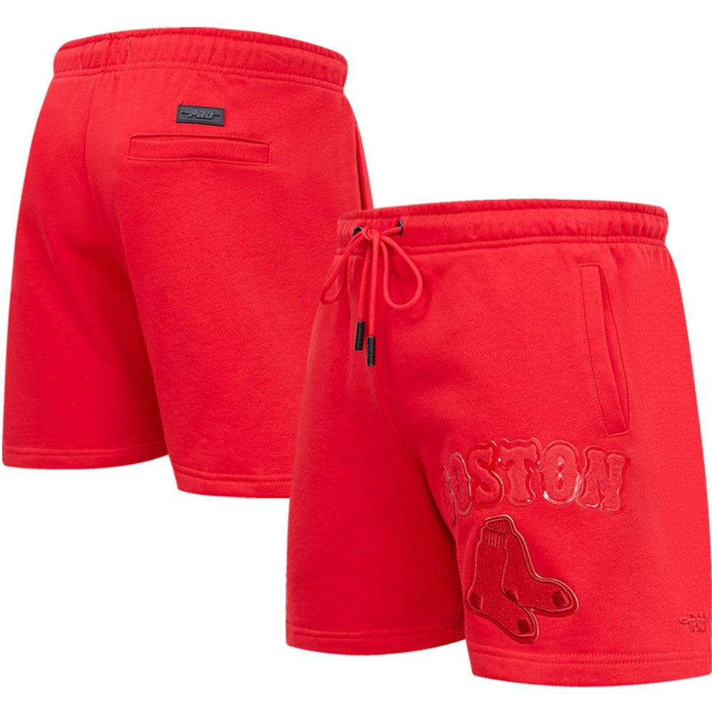 Boston Red Sox Pro Standard Triple Red Classic Shorts