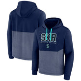 Seattle Kraken Fanatics Successful Tri-Blend Pullover Hoodie Deep Sea Blue