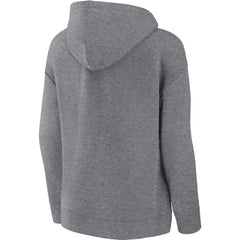 Houston Astros Women's Script Favorite Lightweight Pullover Hoodie Heather Gray