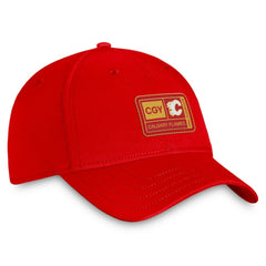 Calgary Flames Fanatics Authentic Pro Training Camp Flex Hat – Red