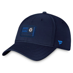 Winnipeg Jets Fanatics Authentic Pro Training Camp Flex Hat – Navy