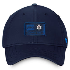 Winnipeg Jets Fanatics Authentic Pro Training Camp Flex Hat – Navy