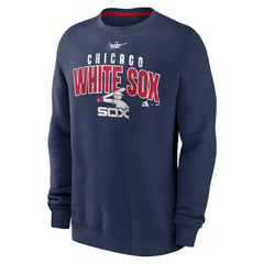 Chicago White Sox Cooperstown Collection Team Shout Out Pullover Sweatshirt Navy | Nike