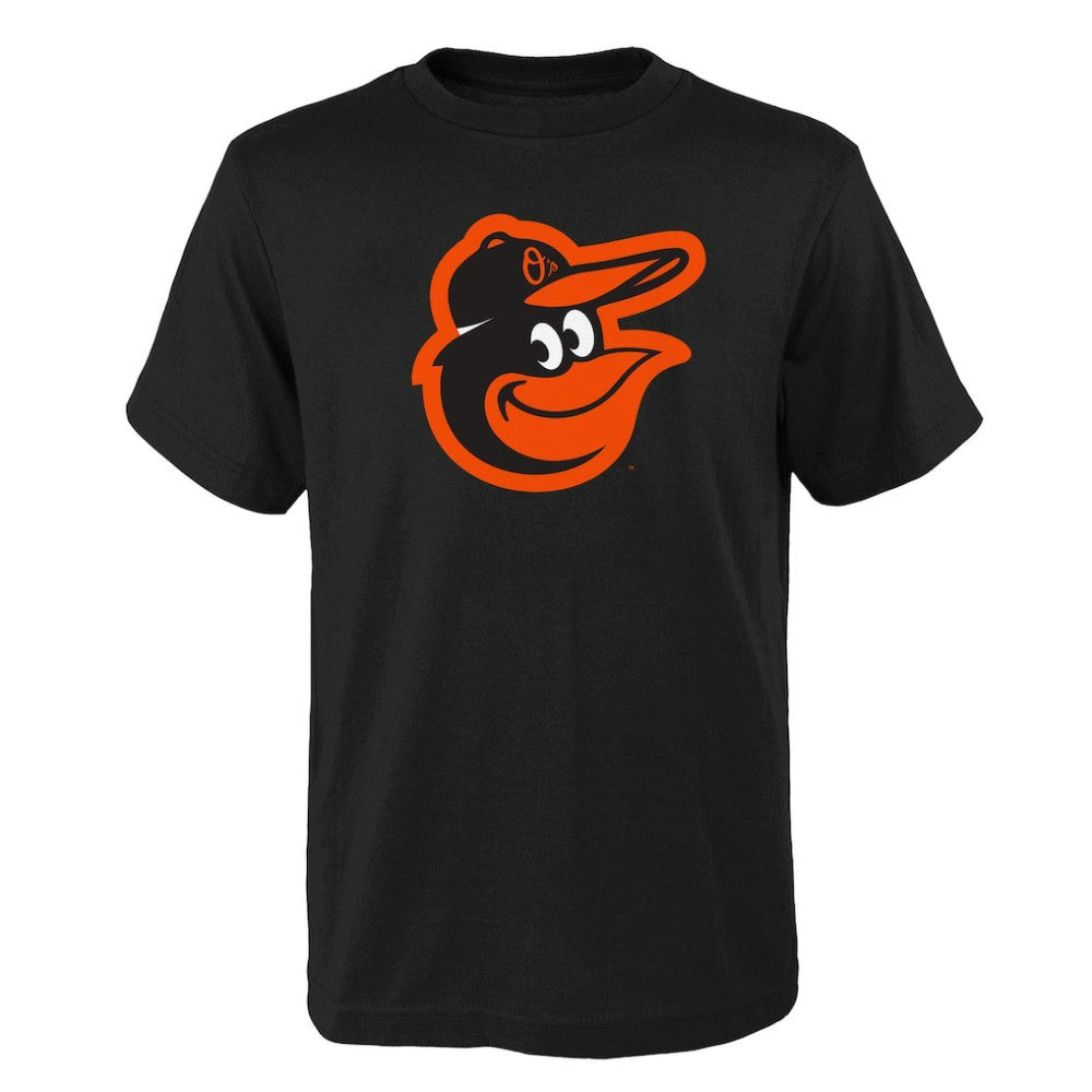 Baltimore Orioles Youth Logo Primary Team T-Shirt Black