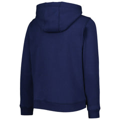 Detroit Tigers Youth Wordmark Full-Zip Fleece Hoodie Navy