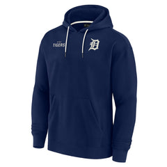 Detroit Tigers Unisex Elements Super Soft Fleece Pullover Hoodie Navy