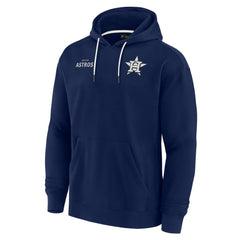 Houston Astros Unisex Elements Super Soft Fleece Pullover Hoodie Navy