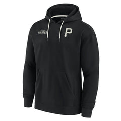 Pittsburgh Pirates Unisex Elements Super Soft Fleece Pullover Hoodie Black