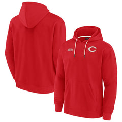 Cincinnati Reds Unisex Elements Super Soft Fleece Pullover Hoodie Red
