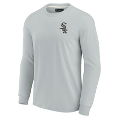 Chicago White Sox Unisex Elements Super Soft Long Sleeve T-Shirt Gray