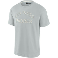 San Diego Padres Unisex Elements Super Soft Short Sleeve T-Shirt Gray