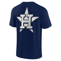 Houston Astros Unisex Elements Super Soft Short Sleeve T-Shirt Navy