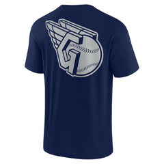Cleveland Guardians Unisex Elements Super Soft Short Sleeve T-Shirt Navy