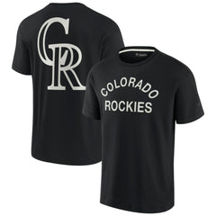Colorado Rockies Unisex Elements Super Soft Short Sleeve T-Shirt Black