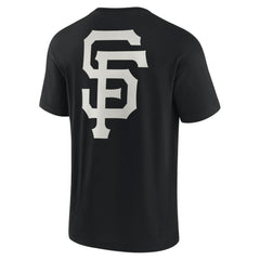 San Francisco Giants Unisex Elements Super Soft Short Sleeve T-Shirt Black