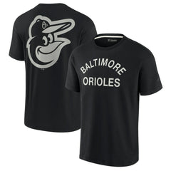 Baltimore Orioles Unisex Elements Super Soft Short Sleeve T-Shirt Black