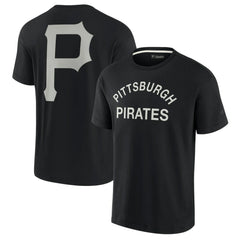 Pittsburgh Pirates Unisex Elements Super Soft Short Sleeve T-Shirt Black