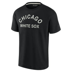 Chicago White Sox Unisex Elements Super Soft Short Sleeve T-Shirt Black