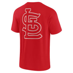 St. Louis Cardinals Unisex Elements Super Soft Short Sleeve T-Shirt Red