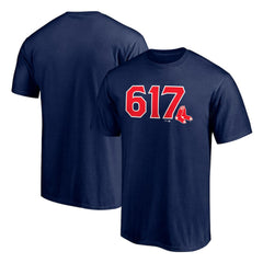 Boston Red Sox Long Ball 617 T-Shirt Navy