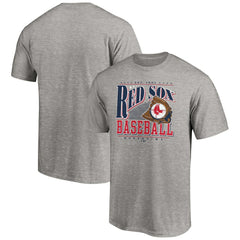 Boston Red Sox Cooperstown Collection Winning Time T-Shirt Heather Gray