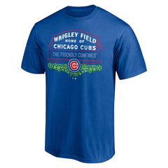 Chicago Cubs Wrigley Field Long Ball T-Shirt Royal