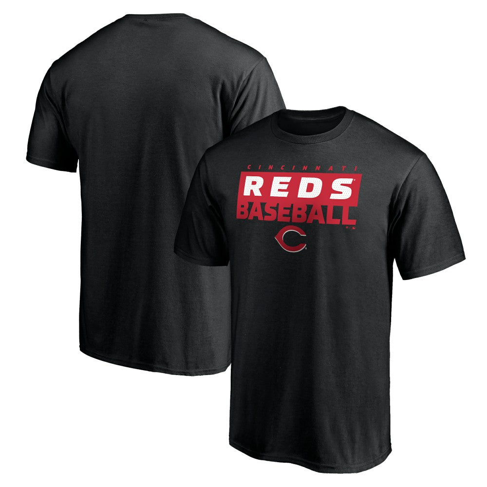 Cincinnati Reds Gain Ground T-Shirt Black