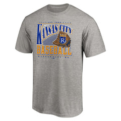 Kansas City Royals Cooperstown Collection Winning Time T-Shirt Heather Gray