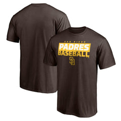San Diego Padres Gain Ground T-Shirt Brown