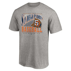 San Diego Padres Cooperstown Collection Winning Time T-Shirt Heather Gray