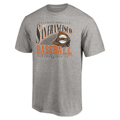 San Francisco Giants Cooperstown Collection Winning Time T-Shirt Heather Gray