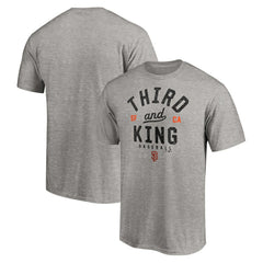 San Francisco Giants Heater T-Shirt Heather Gray