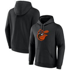 Baltimore Orioles Cooperstown Collection Pullover Hoodie Black