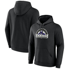 Colorado Rockies Cooperstown Collection Pullover Hoodie Black