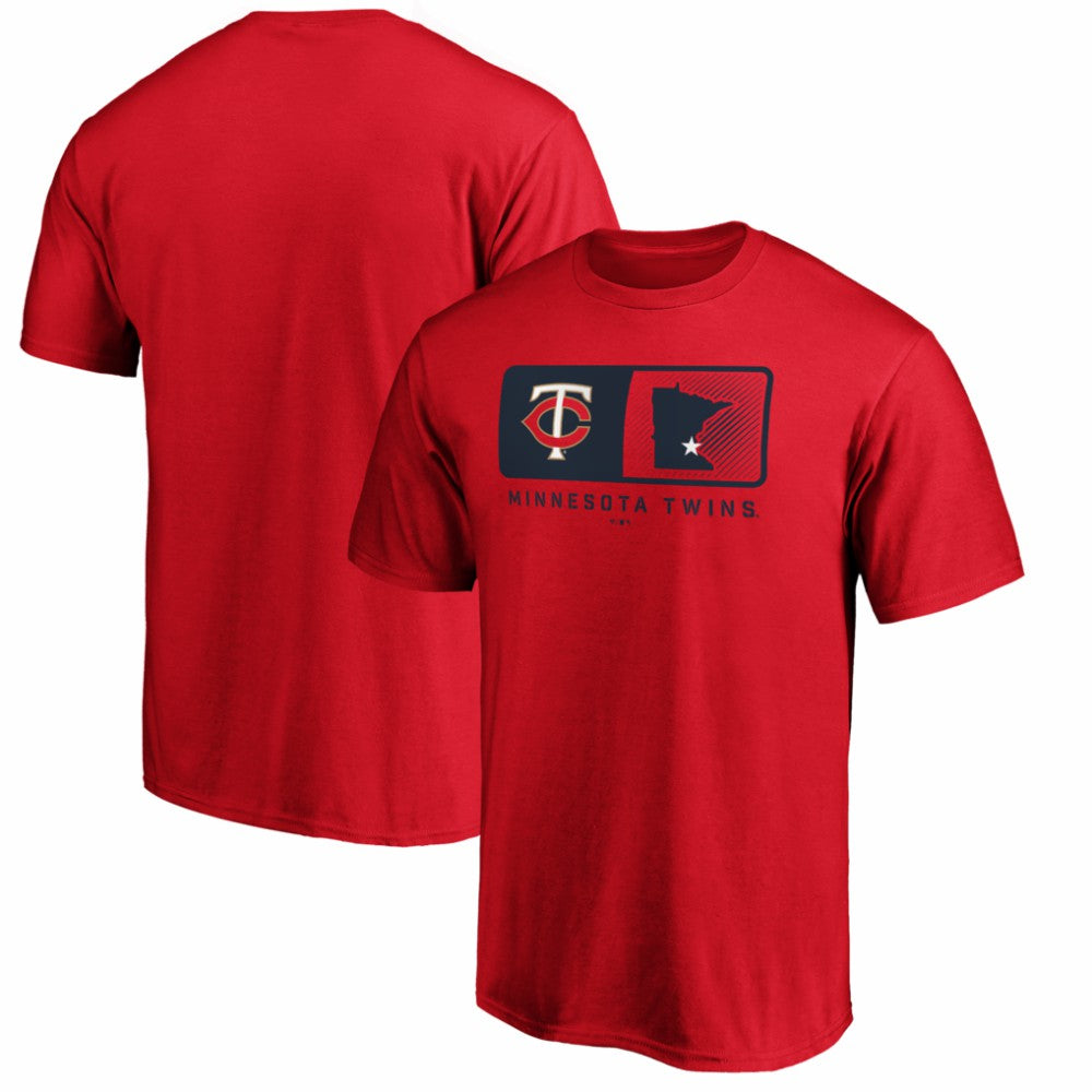 Minnesota Twins Team Lineup T-Shirt Red