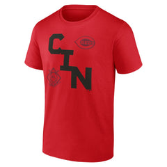 Cincinnati Reds Record Shattered T-Shirt Red