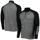 Chicago White Sox Levelwear Vandal Raglan Quarter-Zip Top Heather Gray