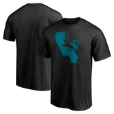 San Jose Sharks Hometown Collection Push Ahead T-Shirt Black