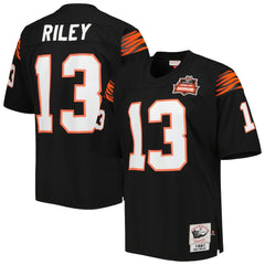 Ken Riley Cincinnati Bengals 1981 Authentic Throwback Retired Player Jersey - Black on sale