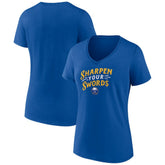Buffalo Sabres Women's Active Edge V-Neck T-Shirt Royal