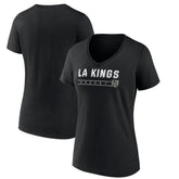 Los Angeles Kings Women's Primary Play V-Neck T-Shirt Black