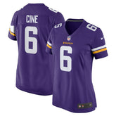 Lewis Cine Minnesota Vikings Women's Game Player Jersey - Purple