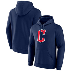 Cleveland Guardians Official Wordmark Pullover Hoodie Navy