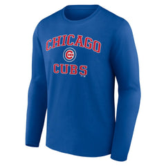 Chicago Cubs Heart and Soul Long Sleeve T-Shirt Royal
