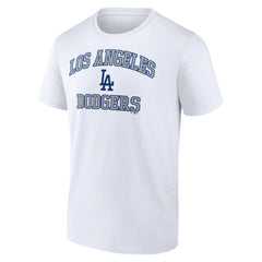 Los Angeles Dodgers Heart and Soul T-Shirt White